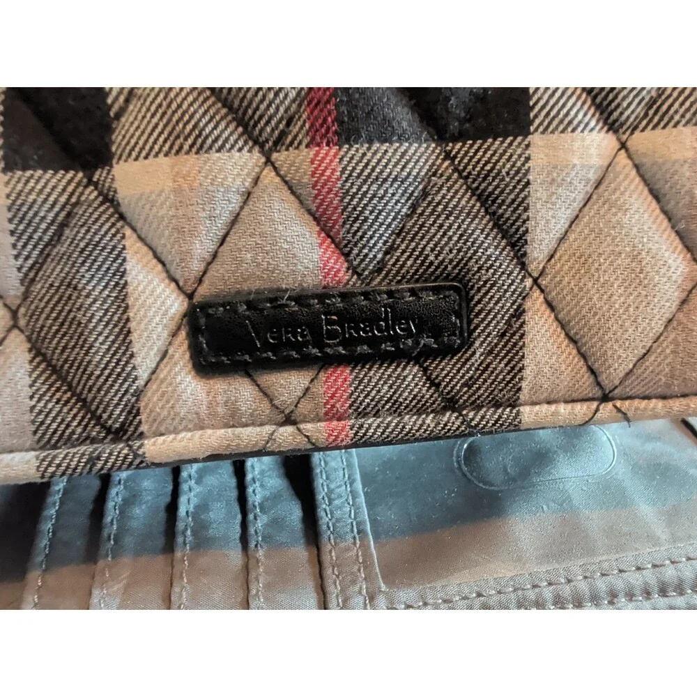 Vera Bradley Perfectly Plaid RFID Quilted Wristlet Wallet - Picture 7 of 11